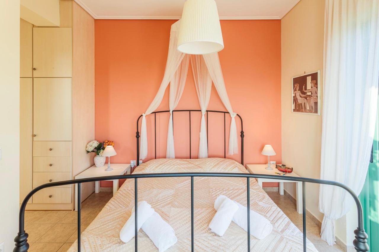 Lavender Garden Retreat - Secluded Seaside Getaway Apartment Kotronion  Екстериор снимка